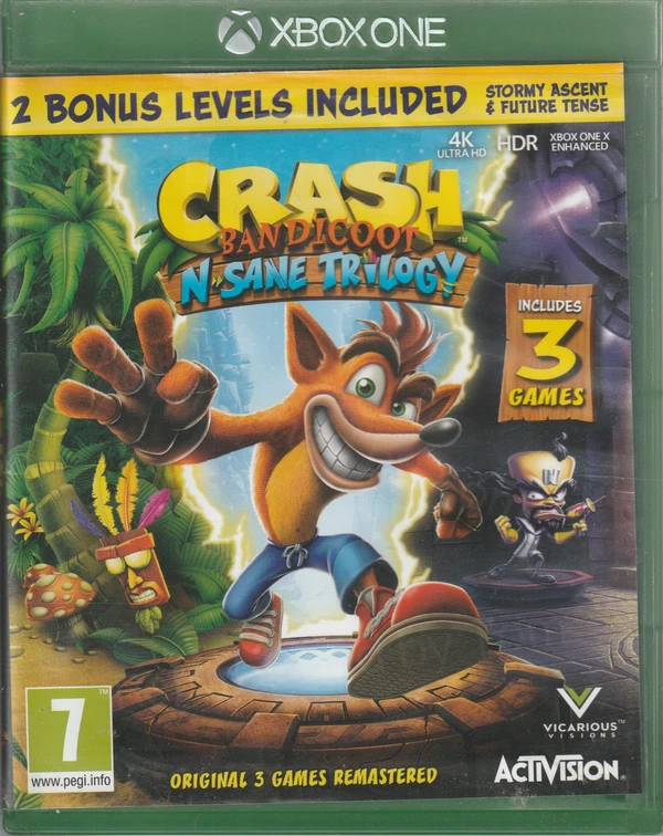 Crash Bandicoot N. Sane Trilogy (Xbox One)