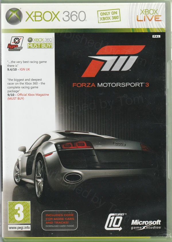 Forza Motorsport 3 (Xbox 360)