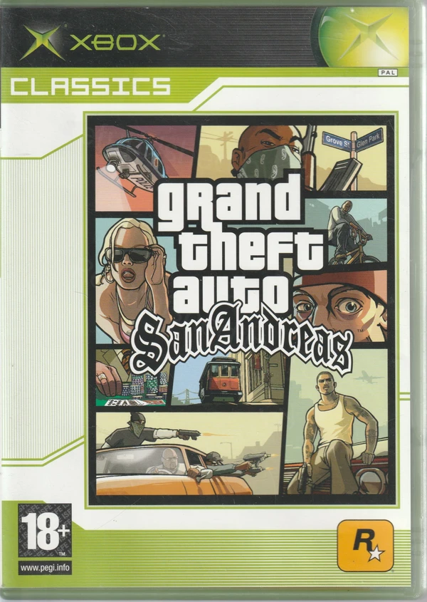 5026555243261 Grand Theft Auto: San Andreas (Xbox)