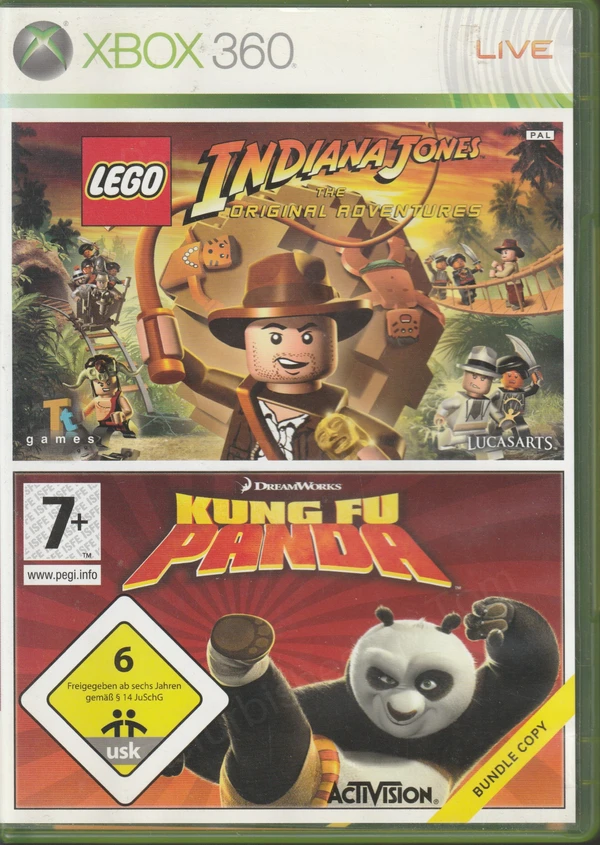 lego-indiana-jones-the-original-adventures-kung-fu-panda-xbox-360 LEGO Indiana Jones: The Original Adventures / Kung Fu Panda (Xbox 360)