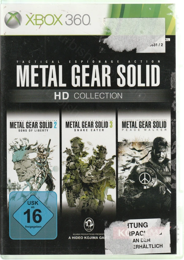 4012927036440 Metal Gear Solid HD Collection (Xbox 360)