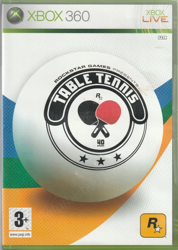 5026555245777 Rockstar Games Presents Table Tennis (Xbox 360)