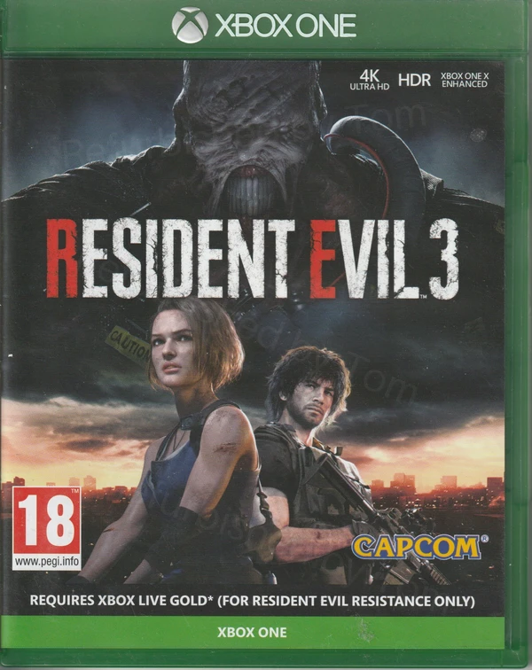 5055060968093 Resident Evil 3 (Xbox One)
